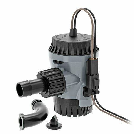 JOHNSON PUMP Aqua Void 500 GPH Bilge Pump, 12V 10-13626-01